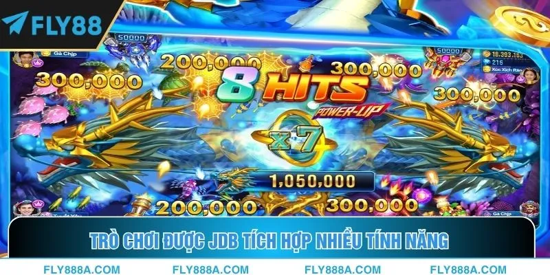 Trò chơi được JDB tích hợp nhiều tính năng